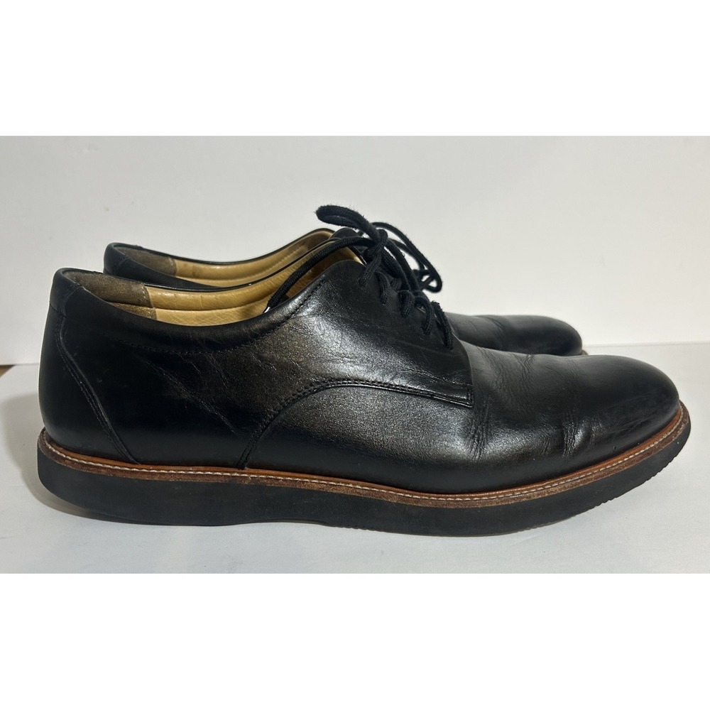 Samuel Hubbard Founder Oxford Shoe 13 M Black Leather Casual Comfort Classic
